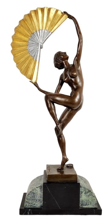 Demetre Chiparus Bronze Art Nouveau Sculpture (1 of 10)