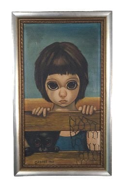 Margaret Keane Big Eyes Original Oil Painting 1962 (1 of 17)
