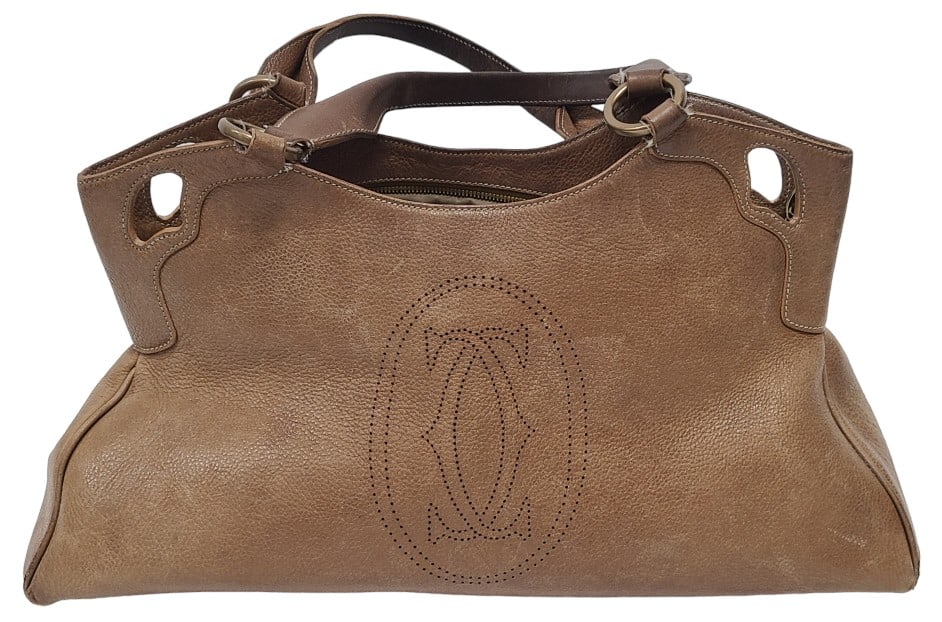 Cartier Paris Leather Marcello Handbag (1 of 19)