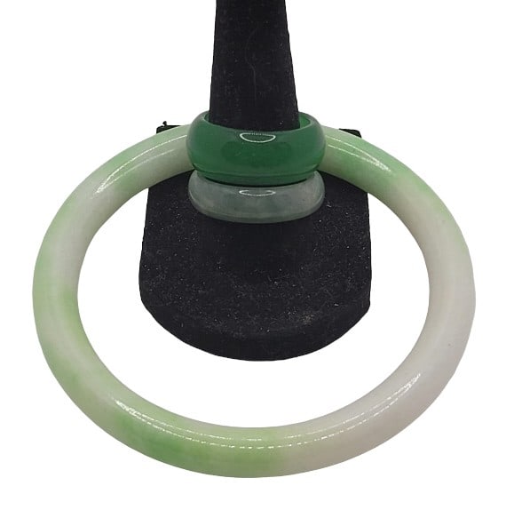 Jade Bracelet & Jade Rings (1 of 5)