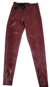 Versace Made in Italy Size 42 New Red Pants
