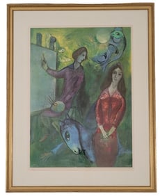 Marc Chagall The Artist and His Model 138/300