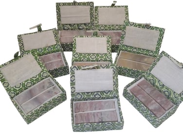 8 Chinese Shoushan Stone Stamp Sets