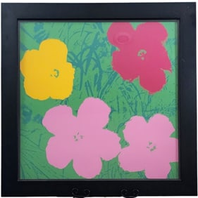 Andy Warhol Flowers Screenprint Ref; F&S II.64-73