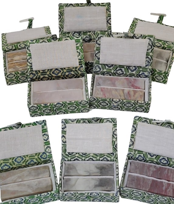 8 Chinese Shoushan Stone Stamp Sets (1 of 7)