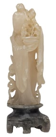 8" Chinese Carved Soapstone Figure