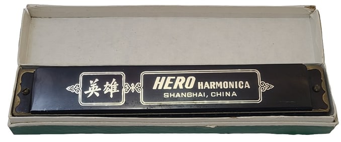 Vintage Hero Harmonica M1007 Shanghai, China