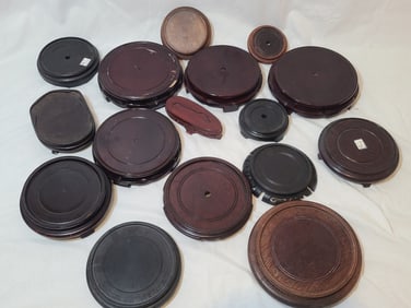 Lot of Wooden Display Pieces