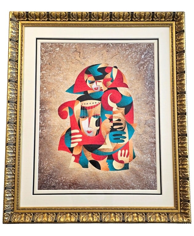 Anatole Krasnyansky Original Mixed Media Painting (1 of 12)