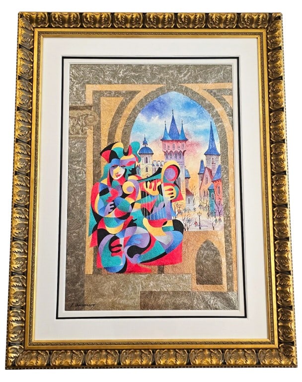 Anatole Krasnyansky Original Mixed Media Painting (1 of 11)