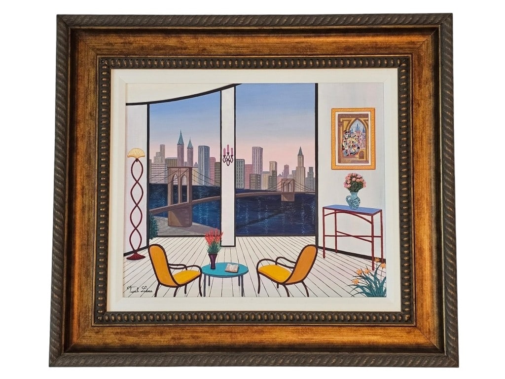 Fanch Ledan Original Acrylic on Canvas Painting (1 of 11)