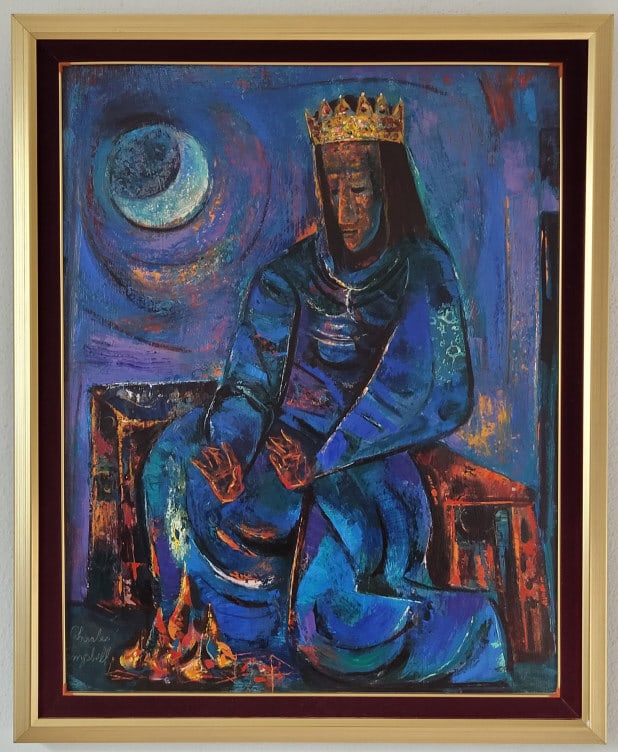 Charles M. Campbell King, Original Oil Painting (1 of 5)