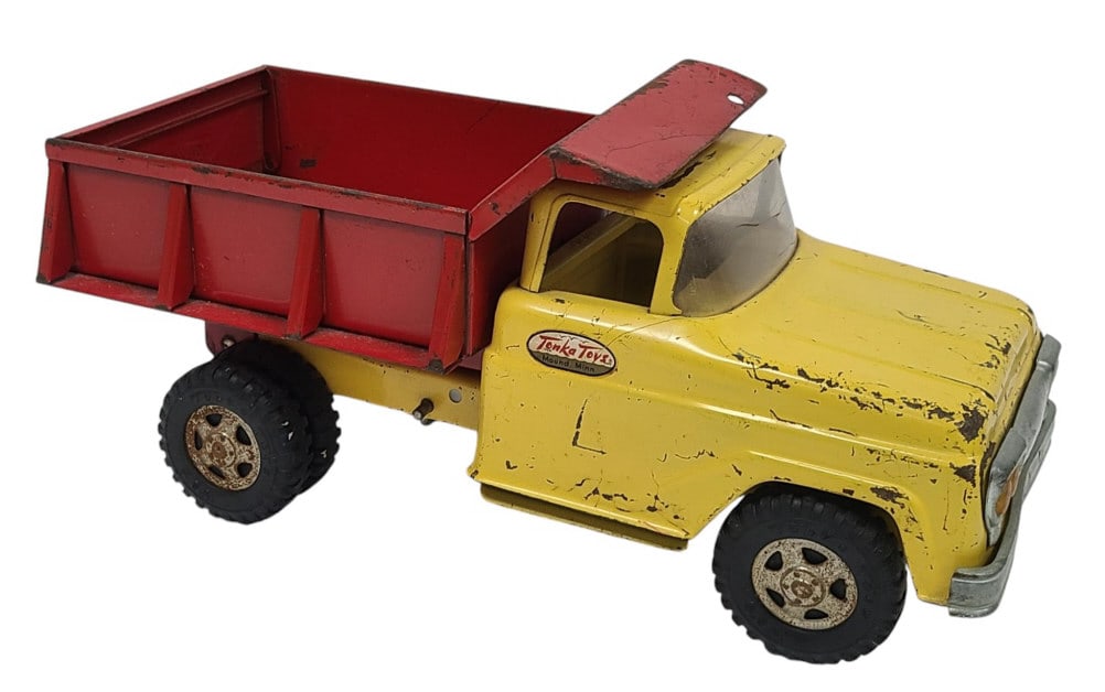 1960s Tonka Toys Pressed Steel Dump Truck (1 of 12)