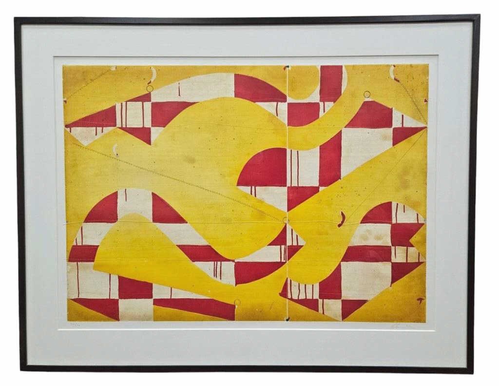 Caio Fonseca Seven String Etching Yellow Red 32/50 (1 of 11)