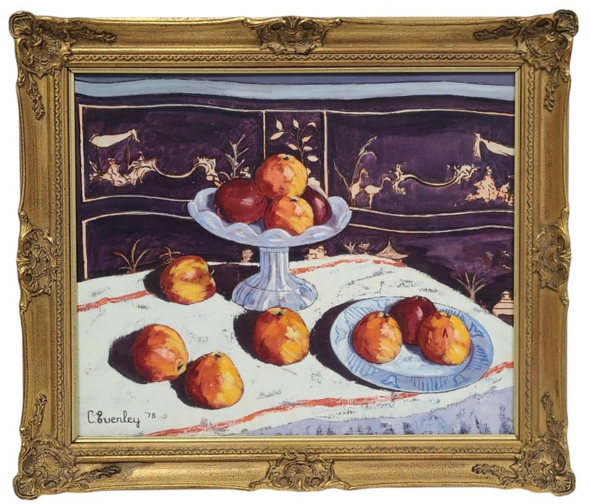 Cecil Everley Original Oil Painting on Canvas (1 of 9)