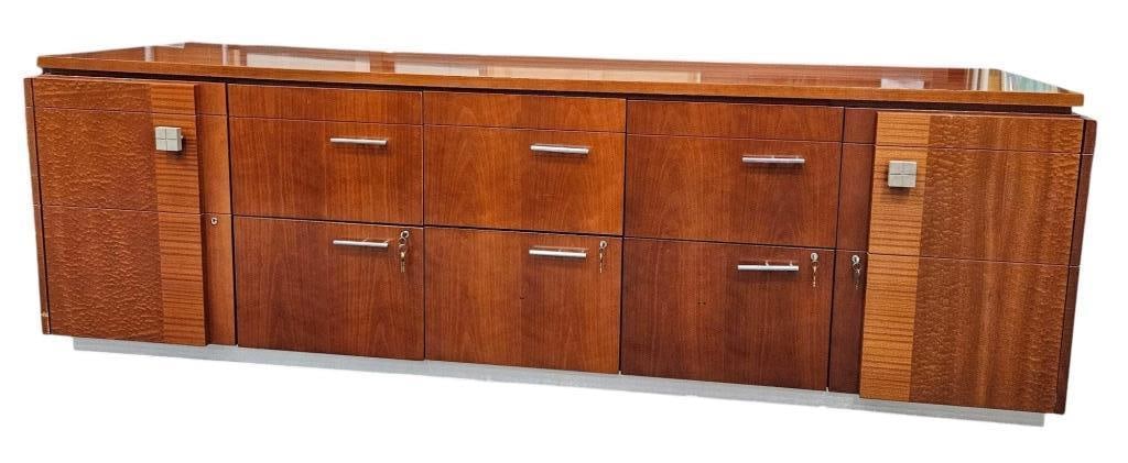 Steelcase Modern Custom Harvest Cherry Credenza (1 of 14)