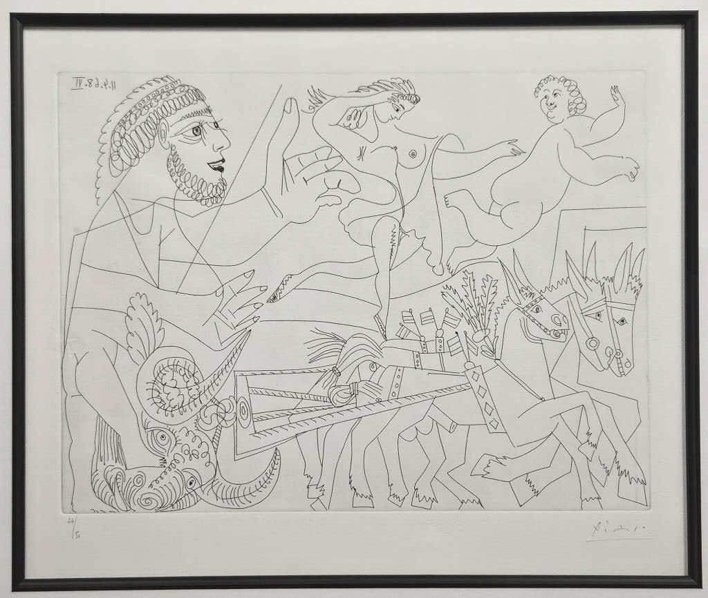 Pablo Picasso El Arrastre avec Ecuyere et Putto (1 of 9)