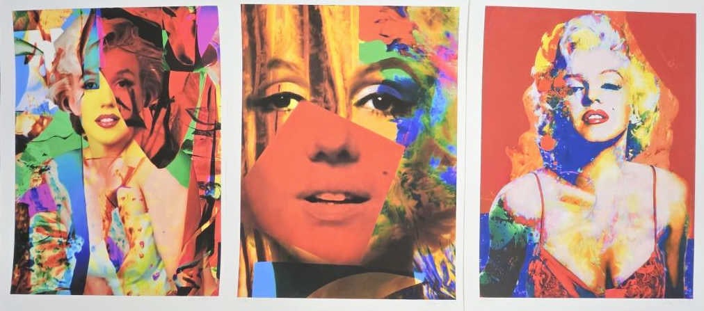 James Gill Marilyn Monroe 3 Serigraph Series # /80 (1 of 10)