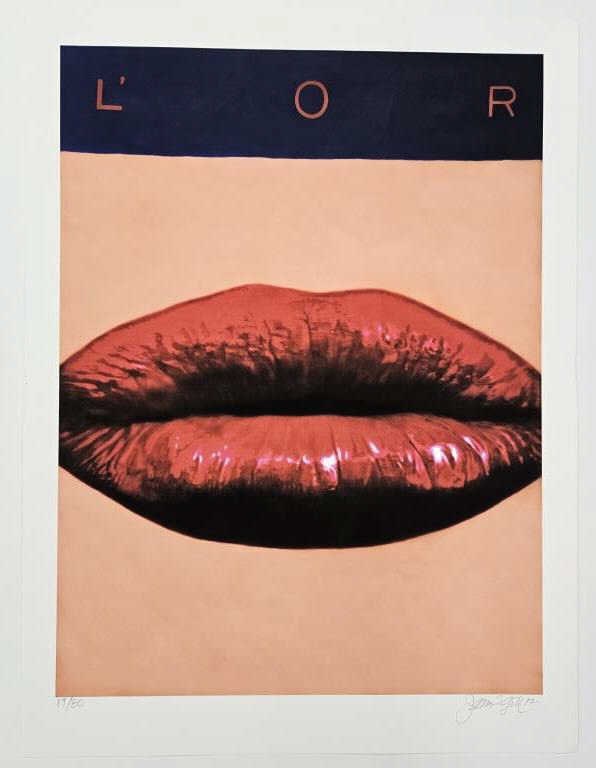 James F. Gill L'Or or Lips Serigraph # /80 (1 of 3)