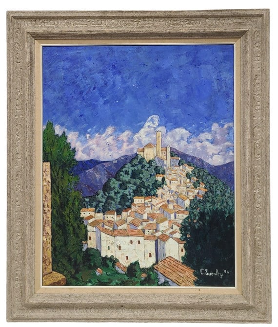 Cecil Everley Original Oil on Canvas Painting (1 of 8)