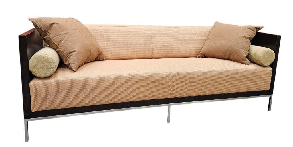 Sleek HBF Furniture Trestle Style Lounge Sofa (1 of 9)