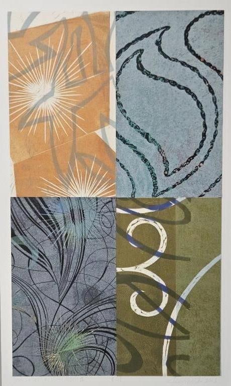 Jansheski Stargazer's Window Series II 24 Woodcut (1 of 10)