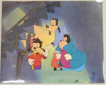 Disney's Goof Troop Production Animation Cel