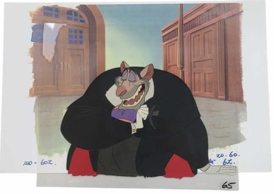Disney's The Great Mouse Detective Production Cel