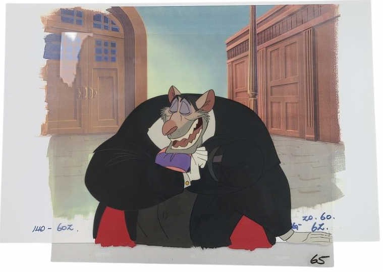 Disney's The Great Mouse Detective Production Cel (1 of 4)