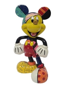 2010 Romero Britto Disney's Mickey Mouse 7" Figure