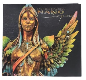 Signed "Bronze & Beautiful" Nano Lopez Book