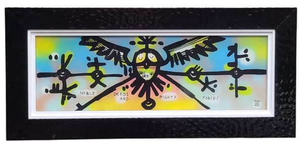 LEBO Noble Deeds & Mighty Forces Acrylic Painting