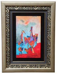 Yuval Wolfson 2017 "Radiant" Signed Caldograph