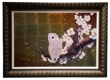 Patrick Guyton Guardian Mixed Media on Aluminum