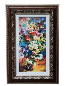 Daniel Wall Cascade of Color Original Oil Painting