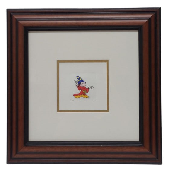 Walt Disney Studios Fantasia Mickey Mouse Etching (1 of 12)