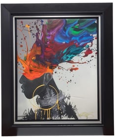 KRE8 "Righteous Roots" Unique Acrylic on Canvas