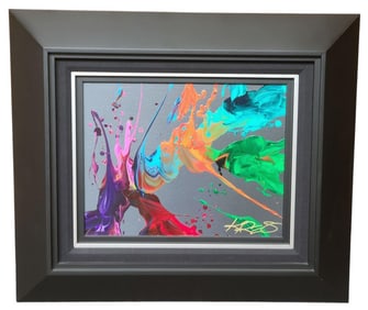 KRE8 2018 Mini Abstract Unique Acrylic on Canvas