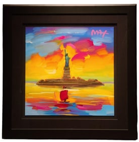Rare Peter Max Governor's Island Sailboat Ver I #8