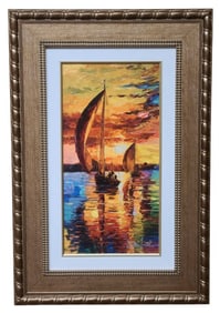 Daniel Wall 2017 Joyful Return Embellished Giclee