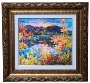 Daniel Wall Brilliant Splendor Original Painting