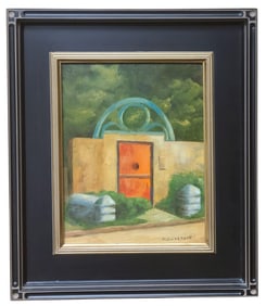 Ev Niewoehner "15 Bridge Street" Oil Painting