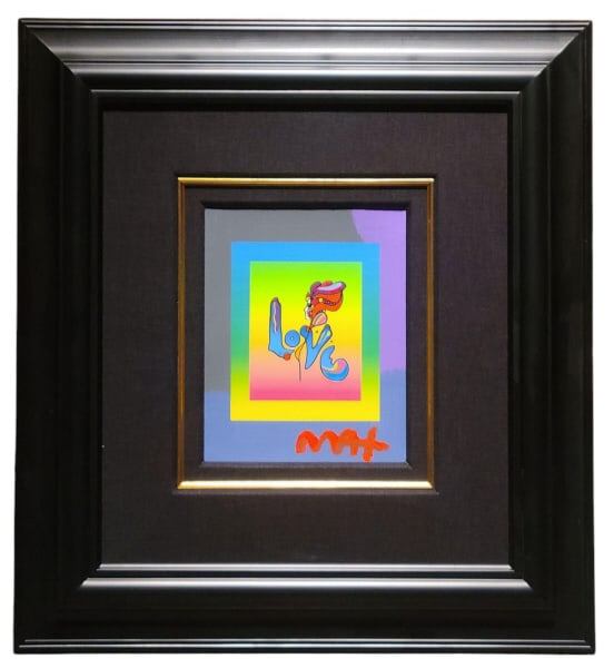 Peter Max Love on Blends 2006 Mixed Media Acrylic (1 of 11)
