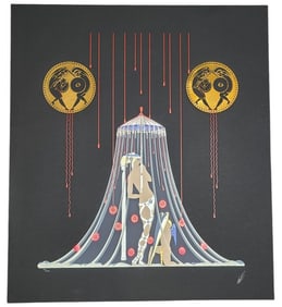 Erte "Helen of Troy" Art Deco Signed LE Serigraph