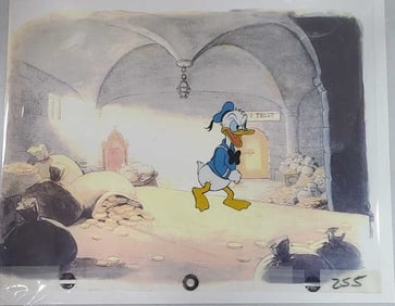 Disney's Donald Duck Production Animation Cel