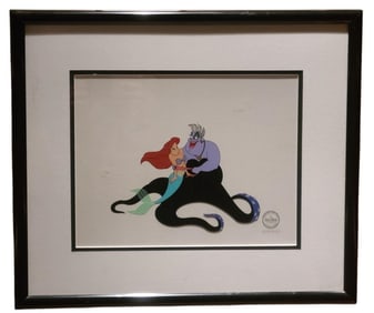 Disney's Little Mermaid & Ursula LE Animation Cel