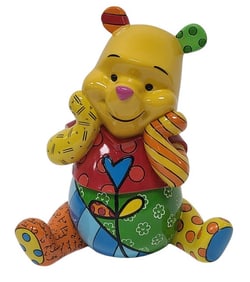 2012 Romero Britto Disney's Pooh Bear 6.5" Figure