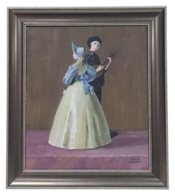 Lucille Sylvester Original Oil on Canvas Painting