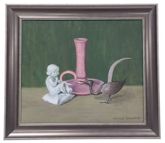 Lucille Sylvester Original Oil on Canvas Painting