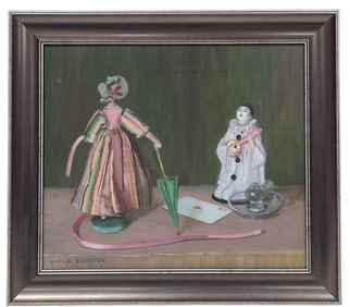Lucille Sylvester Original Oil on Canvas Painting